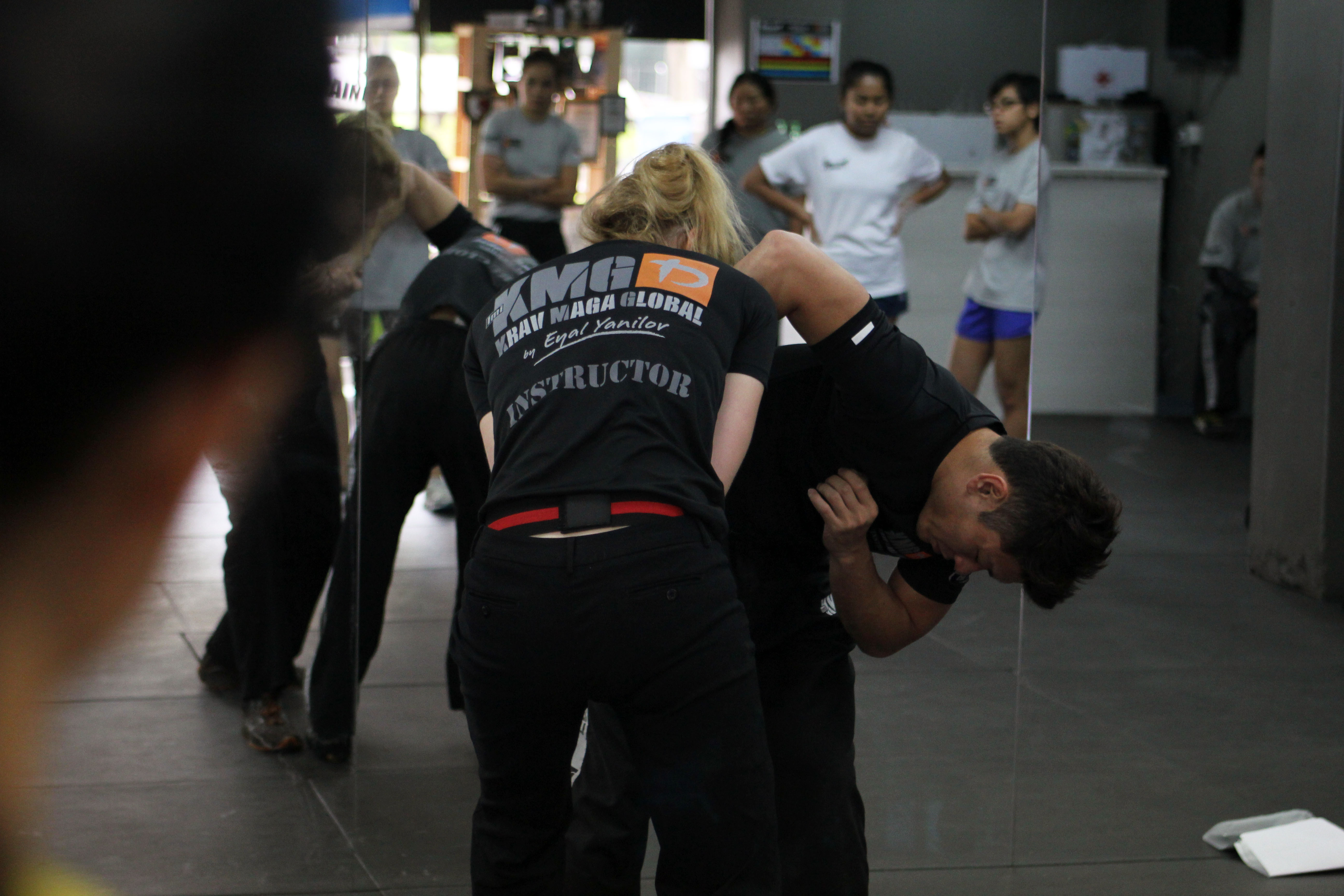 KMG Singapore Women's Self Defense Seminar 2013 with Karen Young